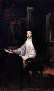 Juan Martin Cabezalero Portrait of Queen Mariana de Austria Spain oil painting artist